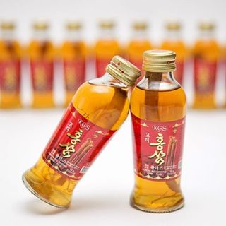Nước Hồng Sâm Nguyên Củ Sâm ( 120ml x 10 chai )