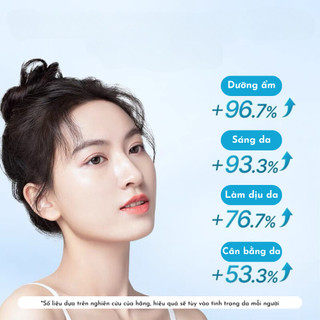 Miếng lẻ mặt nạ lụa cấp ẩm và dưỡng trắng da Lucenbase
