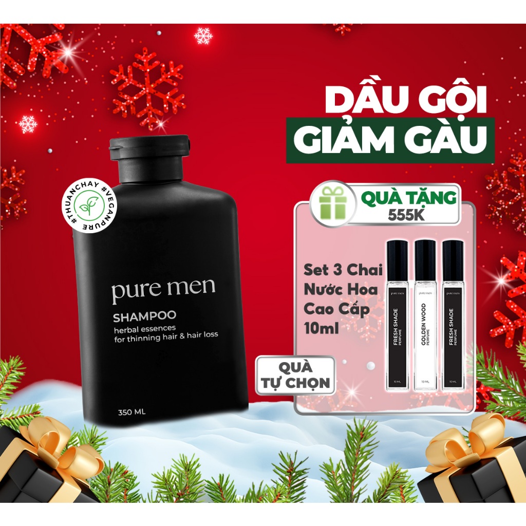 Dầu Gội Natural Vegan Pure 350ml