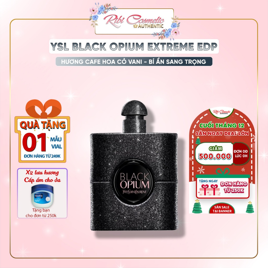 Nước Hoa Nữ Black Opium Extreme Hương Cà Phê Ribicosmetics