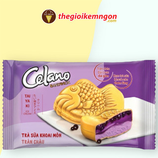 Kem bánh cá Taiyaki trà sữa khoai môn trân châu Celano Sandwich (100ML)