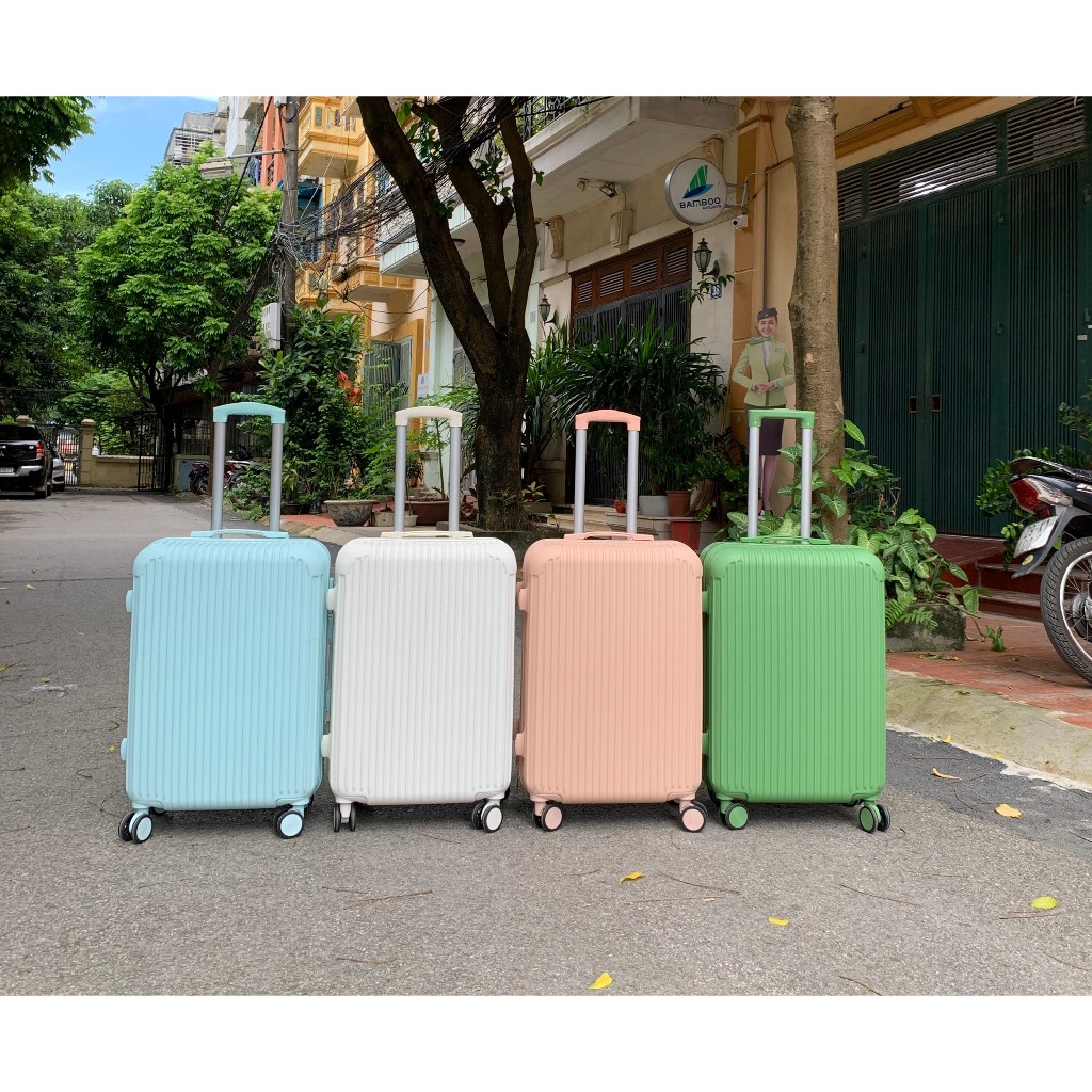 Vali kéo du lịch Kingsun vali nhựa cao cấp Size 20inch KST01/218 bảo hành 5 năm