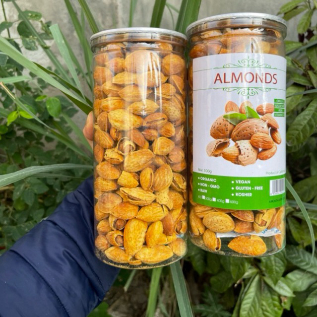500gr hạnh nhân rang bơ siêu ngon