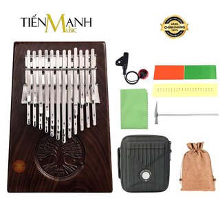 Đàn kalimba 24 phím hluru kxt24b-blackwalnut - nhạc cụ tiến mạnh music kxt24b, kxt24