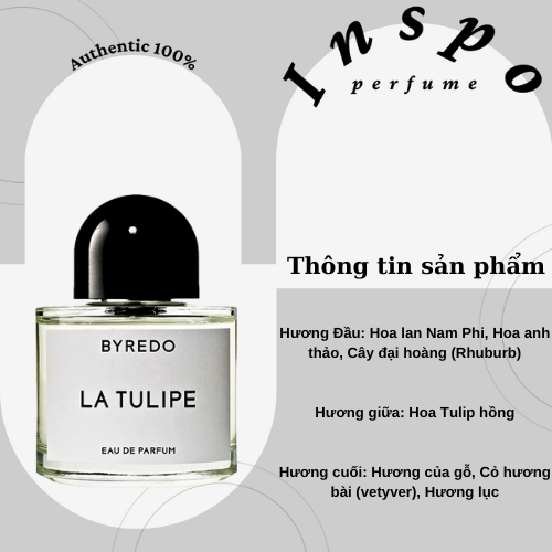 ☕ 𝚒𝚗𝚜𝚙𝚘 ♫ Nước hoa 𝐁𝐲𝐫𝐞𝐝𝐨 𝐋𝐚 𝐓𝐮𝐥𝐢𝐩𝐞 𝐄𝐃𝐏 ☕