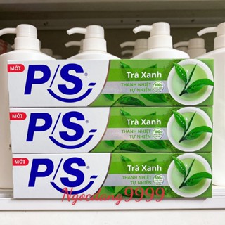 Combo 3 Kem đánh răng P/S Trà Xanh thanh nhiệt tự nhiên 180g/tuýp