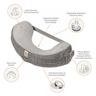 Gối cho bé bú Ergobaby Pillow  Xám và màu Starlight Cream TPHCM