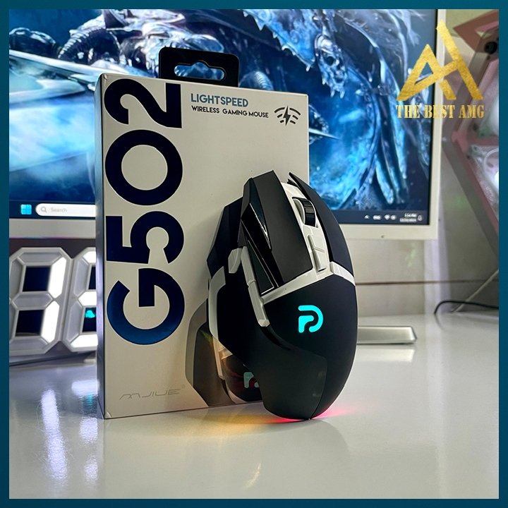 Chuột Máy Tính Không Dây Bluetooth Logitech G502 Led Rgb Chuột Gaming Wireless 3 Chế Độ Kết Nối Thiết Kế Siêu Đẹp