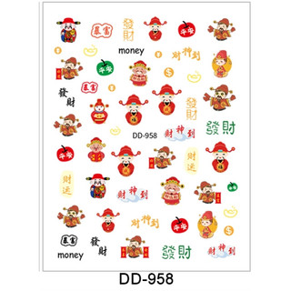 Các mã sticker trang trí móng