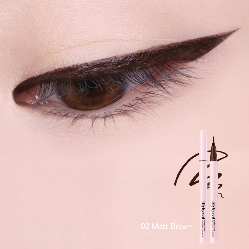 Bút Kẻ Mắt Đầu Mảnh Chống Nước Lâu Trôi LILYBYRED Am9 to Pm9 Survival Penliner 0.6g