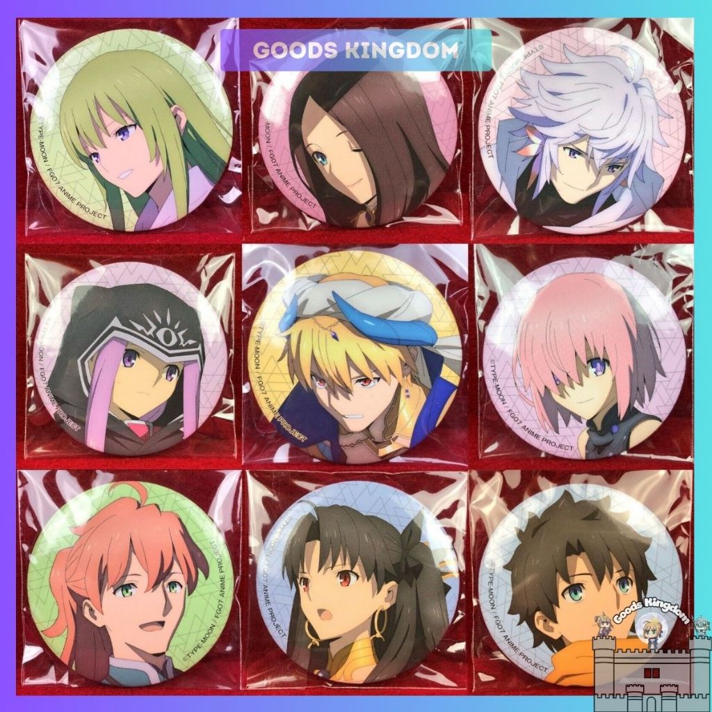 Huy hiệu FGO Absolute Demonic Front: Babylonia - Fate Grand Order - chính hãng Aniplex