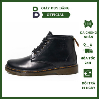Giày derby nam, giày boots nam cổ lửng, đế khâu chắc chắn, tăng chiều cao 3cm