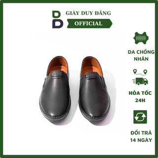 Giầy lười nam da, giày da nam công sở chất da cao cấp mềm mại, đế cao su nhẹ chống trơn GD9