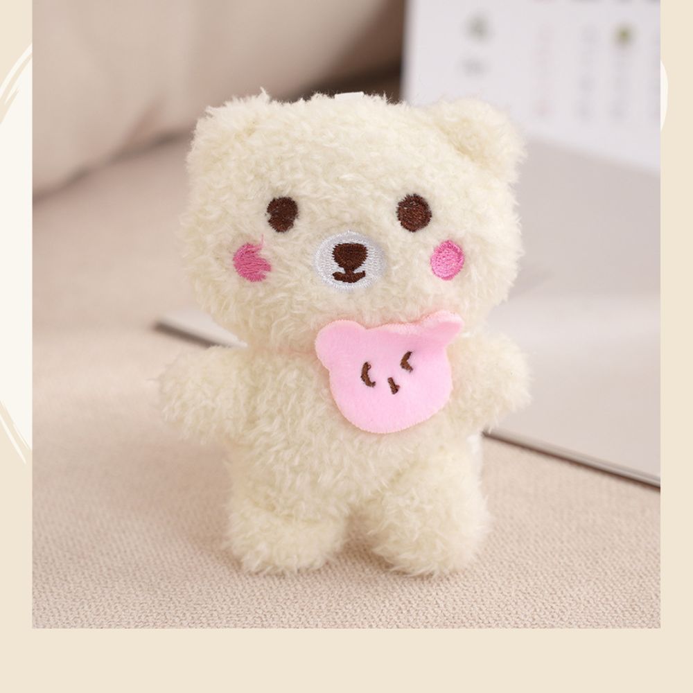 móc khoá gấu đứng trang trí balo