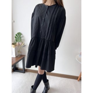 [ogniM Seoul] Đầm mini dáng oversize phong cách Hàn Quốc (Made in Korea)