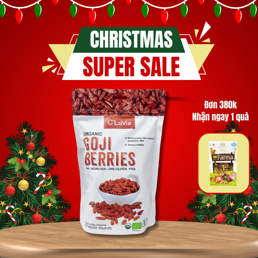 Kỷ tử hữu cơ C'Lavie 170gr