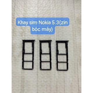 Khay sim Nokia 5.3 (zin tháo máy)