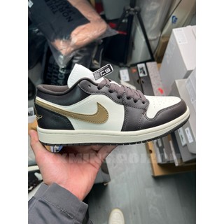 Giày air jordan 1 low “ shadow brown “