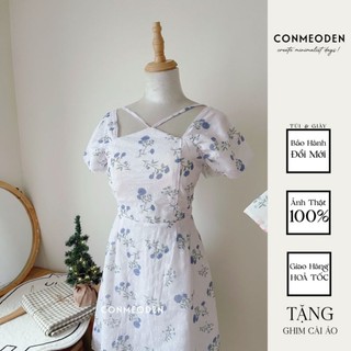Đầm ngắn hoa 2 kiểu CONMEODEN - SOMIA DRESS