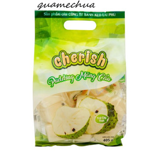 Thạch pudding cherish vị mãng cầu 405g của lai phú | cherish soursop pudding