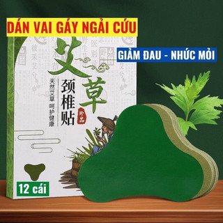 Miếng dán ngải cứu vai gáy - cao dán ngải cứu - giảm đau vai gáy, giảm đau xương khớp