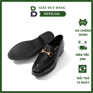 Giày tây nam công sở chất da cao cấp mềm mại, giày da đế cao su nhẹ chống trơn GD13