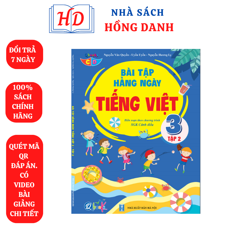 Sách- BÀI TẬP HÀNG NGÀY-Tiếng Việt-lớp 3 CÁNH DIỀU -tập 2