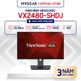 Màn hình máy tính viewsonic vx2480-shdj 24″ fhd ips 75hz - bảo hành chính hãng 36 tháng