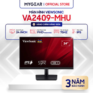 Màn hình viewsonic va2409-mhu 24" fhd ips 75hz - bảo hành chính hãng 36 tháng
