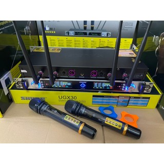 Mic không dây shure ugx30, mic shure 30 plus