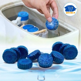 Viên thả bồn cầu gói 10 cục tẩy sạch mảng bám khử mùi hiệu quả - Viên thả bồn cầu khử mùi hôi tẩy sạch mảng bám vi khuẩn