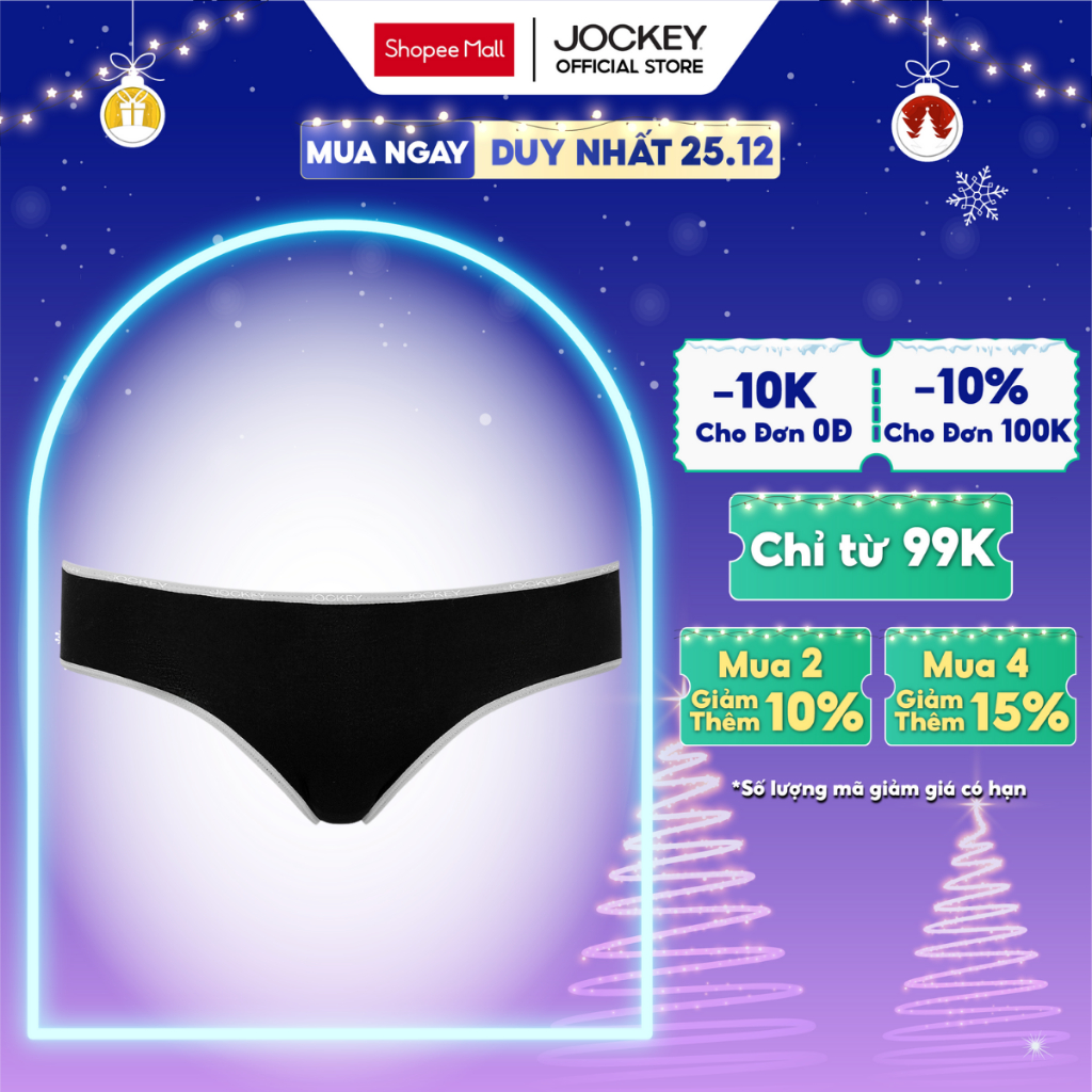 Quần Lót Nữ Cotton Jockey Dáng Bikini Êm ái, mềm mịn - J1158