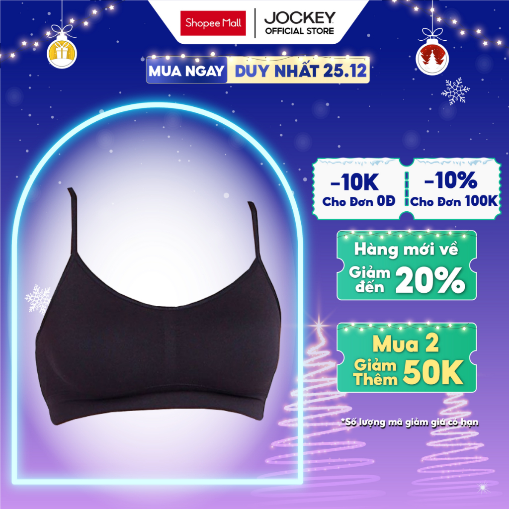 Áo Lót Nữ Jockey Không Đường May Seam Free Kháng Khuẩn - J9438