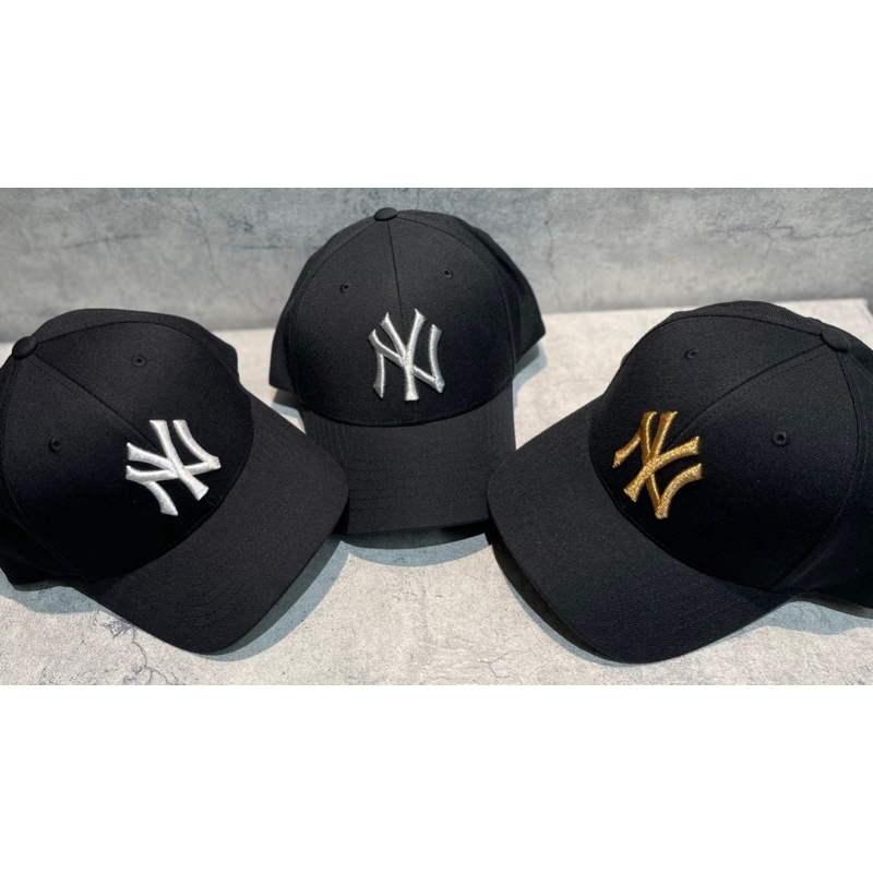 |AUTHENTIC| Mũ lưỡi trai form cứng cáp, Nón kết chính hãng MLB logo NY dành cho nam nữ