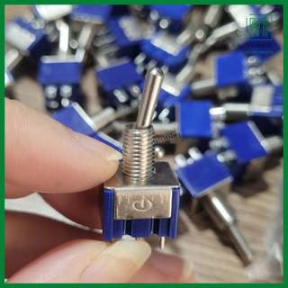 Công tắc gạt 6 chân MTS 202 làm công tắc đảo chiều động cơ hoặc tắt mở
