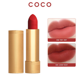 Son gucci rouge à lèvres matte chính hãng son lì 3,5g fullbox mẫu mới mềm mịn môi coco official
