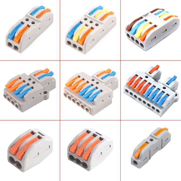 (Loại 1) Cút Nối Dây Điện Cho Dây Đơn Dây Đôi Dây Ba Bốn Tiện Dụng Pct