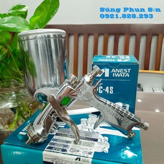 Súng phun sơn iwata w101, Súng phun đều, mịn chuyên dùng phun màu và phủ bóng