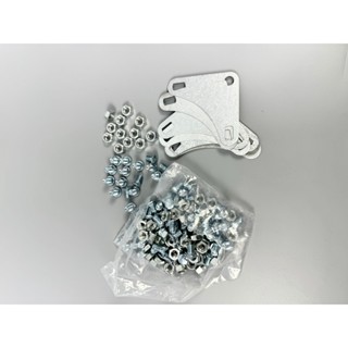  Bộ bulong ốc vít lắp kệ lắp sắt v lỗ cho từng loại kệ 2 3 4,5 tầng 