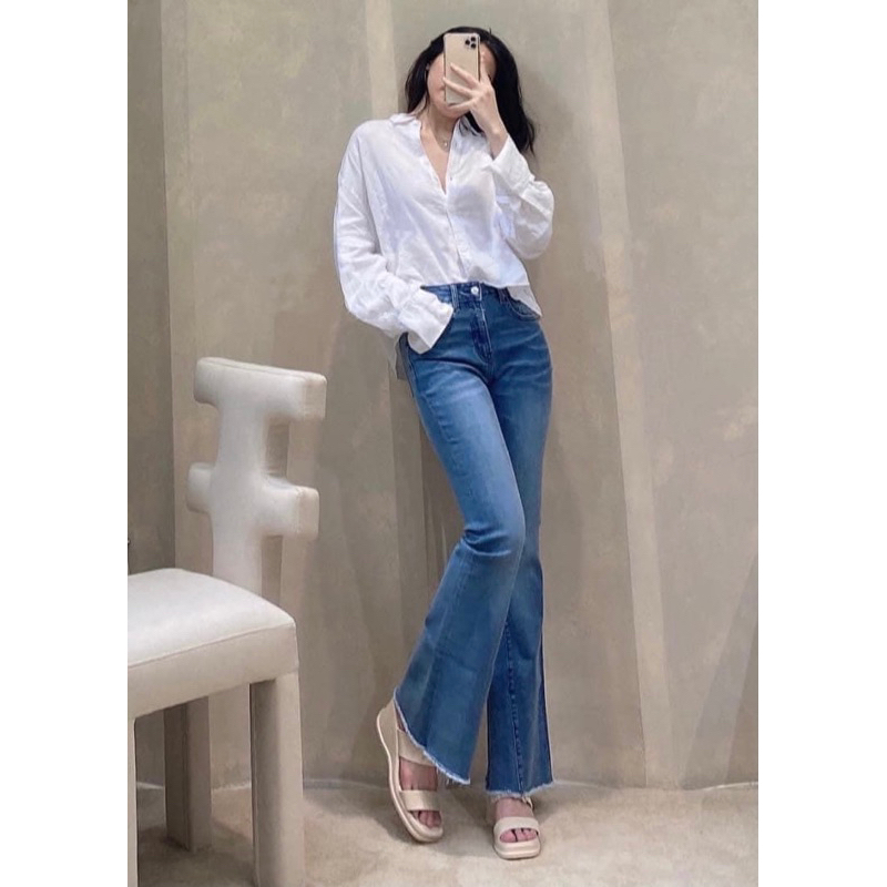 Quần Zara Xuất Xịn Bát Trẻ Cá Tính Lưng Cao Giãn Tốt Size 27 28 29 ( Có Sẵn )