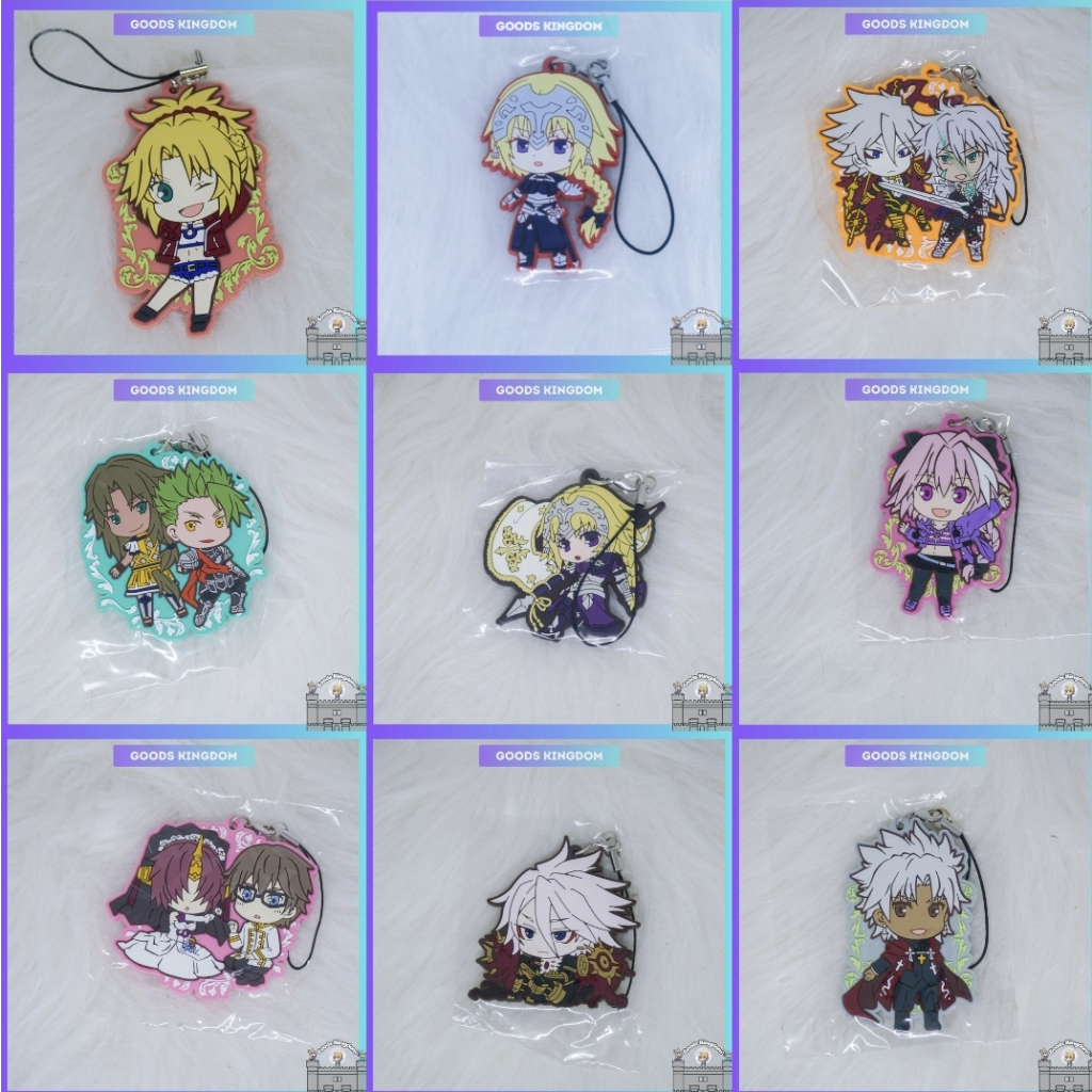 Móc khóa cao su Fate Apocrypha