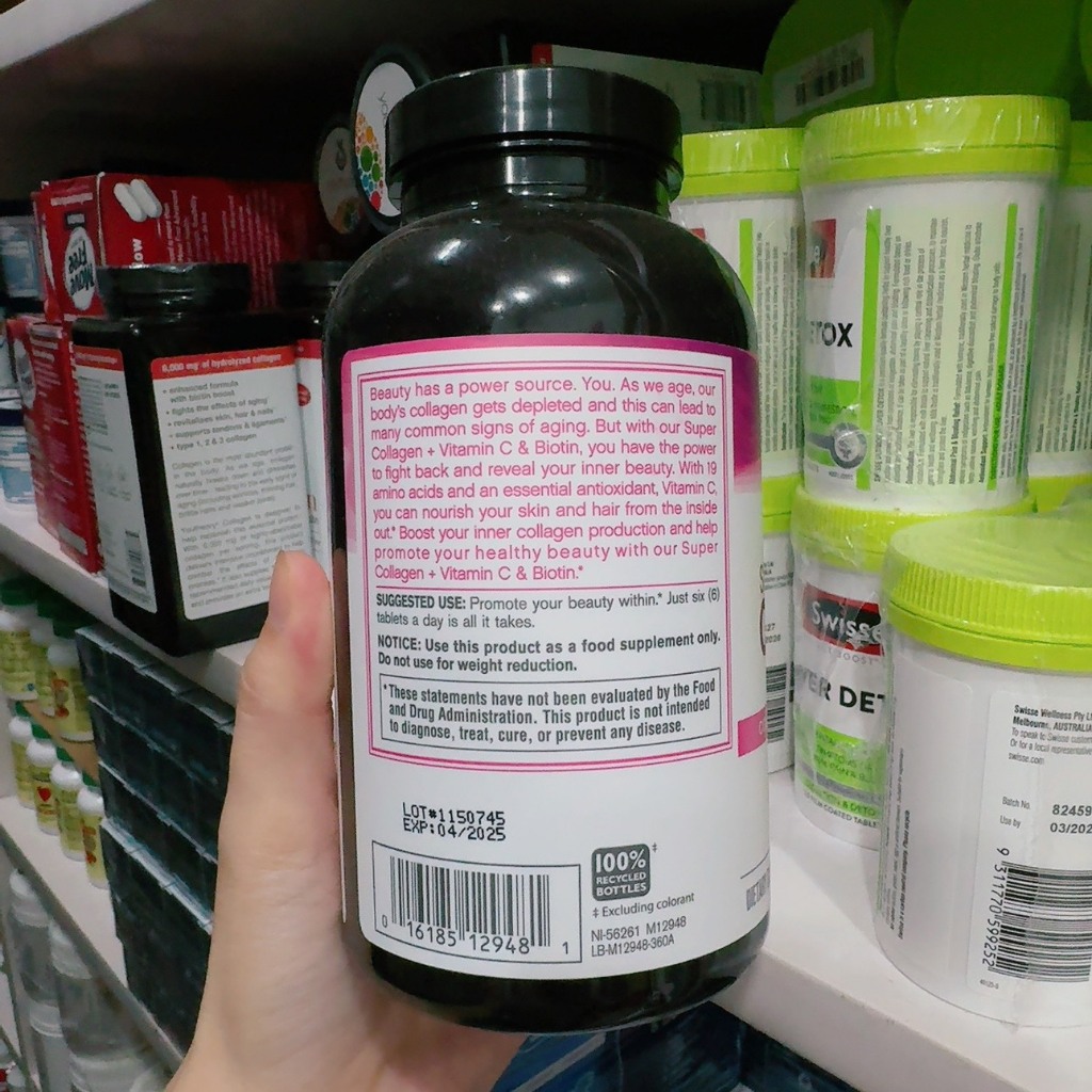 Viên uống Neocell Super Collagen +C