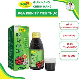 Kiện tỳ tiêu thực pqa giúp hỗ trợ triệu chứng ra mồ hôi trộm, cho trẻ hay ăn chóng lớn hộp 125ml