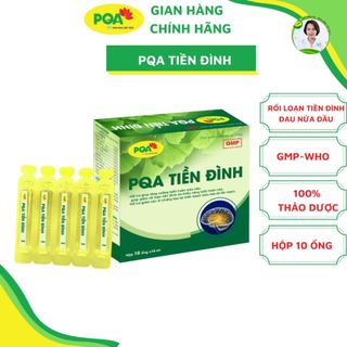 Tiền Đình PQA  dùng cho người bị rối loạn tiền đình, tai biến, rối loạn tuần hoàn máu não