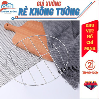  Vỉ Hấp Đa Năng 4 Chân - Lót Nồi /Rể Hấp Bánh,Đồ Ăn Size 19cm-Chất Liệu Thép Không Gỉ,Chắc Chắn Tiện Dụng
