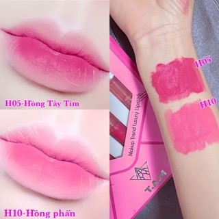 [H10 HỒNG PHẤN] Son TAM Màu HỒNG PHẤN Full Size