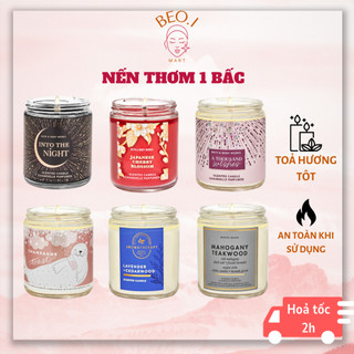 Nến thơm bath & body works 1 bấc thư giãn khử mùi - beoi mart