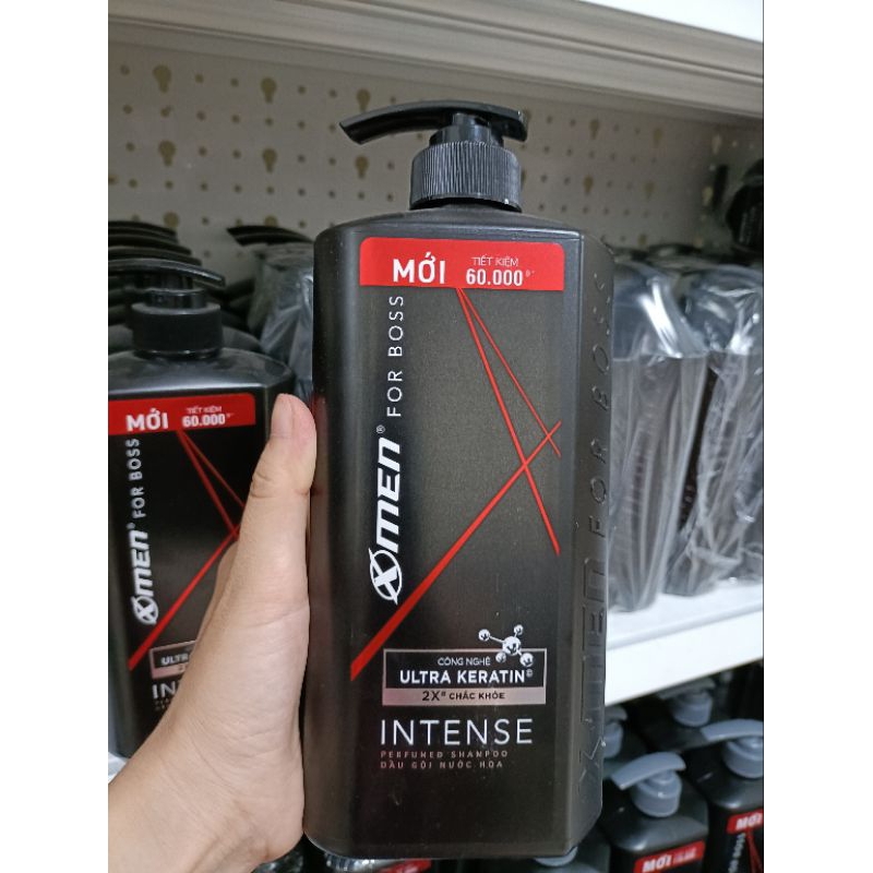 Dầu Gội Xmen For Boss Intense 650g