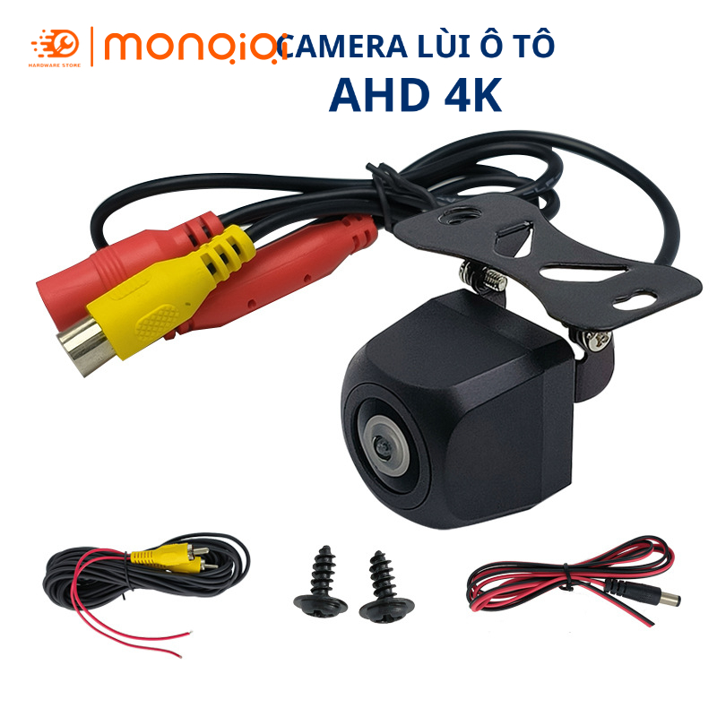 🧡FREESHIP🧡 Camera lùi AHD độ phân giải 4K tích hợp màn hình android kết nối dễ dàng phù hợp với mọi loại ô tô