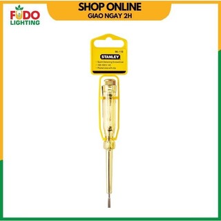 Bút thử điện 150mm Stanley 66-119 màu vàng chính hãng
